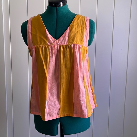 Ace & Jig Tops - Ace & Jig Dahlia top. Sardinia small